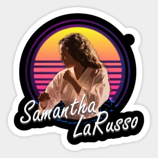 Samantha La Russo retro Sticker